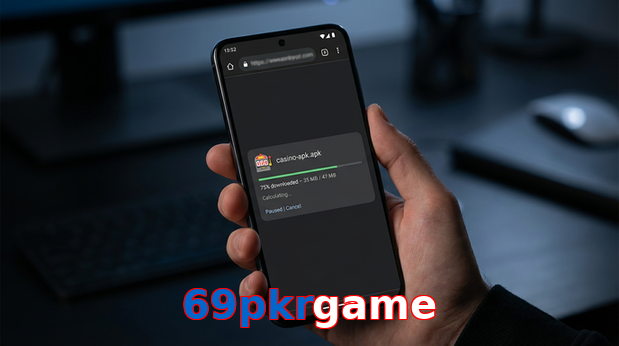 Main screen of 69Pkrgame apk page for PK players